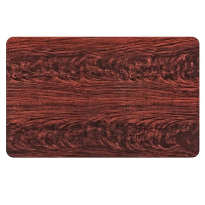 Flash Furniture Glenbrook 30'' x 48'' Rectangular Table Top with Black or Mahogany Reversible Laminate Top - color: Black/Mahogany, size: 30" x 48" Rectangular