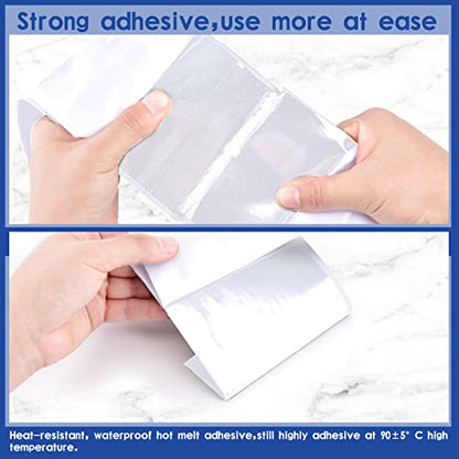 4 Inch x 18 Feet White Adhesive Hook Loop Tape Heavy Duty, Multi-Purpose Carpet Anti Slip Rug Gripper, Double Sided Hook Loop Rolls, Couch Cushion Grip, Bulk Sticky Straps Wall Hanging Strips - size: 4in x 18ft, style: White