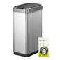 EKO Phantom-T 50 Liter / 13.2 Gallon Vertical Motion Sensor Trash Can, Brushed Stainless Steel Finish - size: Phantom 50L - Stainless Steel