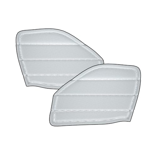 Magnetic Front Door Window Covers(Pair) for Ram Promaster, 2014-current, 5-Layer Aluminum Oxford Insulated Blackout Window Sunshade, Reflective Waterproof, SilverShield - color: Sliver, size: Front Door
