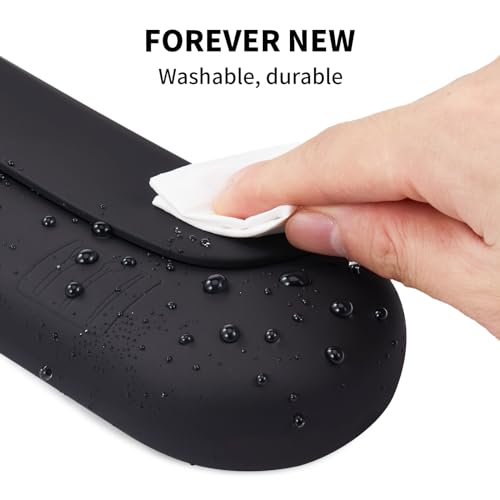 AGIKET 2 IN 1 Silicone Makeup Brush Holder with Beauty Make Up Sponge Holder Case：Soft Portable Cosmetic Face Brushes Holder with Upgrade Anti-Fall Out Magnetic Closure - Black - color: Black, style: Brush Holder & Case