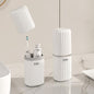 Toothbrush Travel Case & Travel Soap Holder Dish Tray Set of 2, Portable Clear Toothbrush Holders with Cover Leakproof Bar Soap Holder for Traveling School Camping Business Bathroom (1 pc-B-White) - color: 1 Pc-b-white