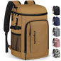 Capolo 36/45 Cans Cooler Backpack Insulated Waterproof for Women Men Lunch Backpack Coolers Leak Proof Soft Cooler Bags - color: Yellow, size: 36 Cans