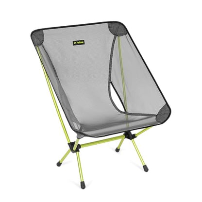 Helinox Chair Zero LT, 1.12 lbs Lightweight Camping Chair, Durable Ripstop, Compact Size, Portable and Packable Seat, Strong and Ultralight Frame, Backpacking Travel Essential, Melon - color: Melon