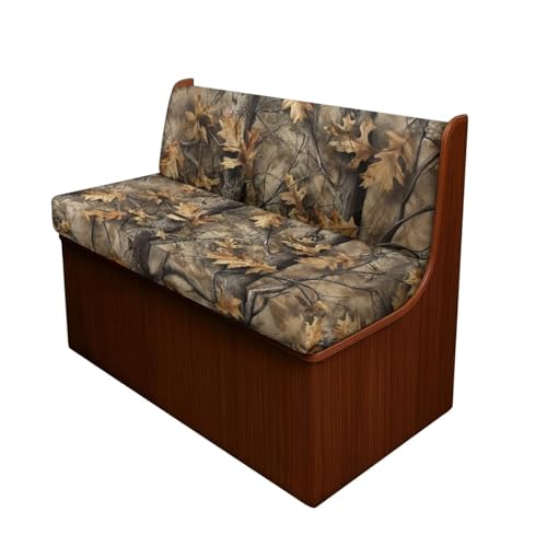 SEANATIVE Camo Hunting Print RV Dinette Cushion Covers Couch Cushion Slipcovers Stretch Camper Cushions Cover Replacement Sofa Slipover for Travel Trailer Couch Backrest Cover & Bench Cover - color: Camo Hunting Print