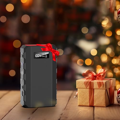 powkey 88Wh Portable Power Station 24000mAh Camping Solar Generator(Solar Panel Not Included) Lithium Battery Power 110V/65W AC, DC, USB QC3.0 for Home Camping Emergency Backup Black - color: Black
