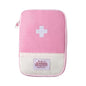 1 Pack First Aid Bag Empty, Empty First Aid Pouch, Mini Portable Medical Bag for Outdoor Camping Hiking Traveling Emergency Bag (Pink - Small) Sports and Outdoors