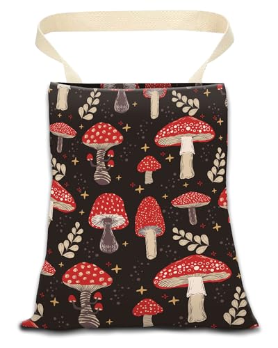 Car Trash Can, Durable Hanging Car Trash Garbage Bag, Cute Automotive Garbage Cans Organizer, Cute Red Mushroom - color: Cute Red Mushroom