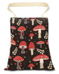 Car Trash Can, Durable Hanging Car Trash Garbage Bag, Cute Automotive Garbage Cans Organizer, Cute Red Mushroom - color: Cute Red Mushroom