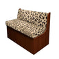 RV Dinette Cushion Covers Brown Leopard Stretch Camper Couch Cover with Seat Covers and Backrest Cushions, Camper Seat Protector Dinette Booth Sofa Slipcover for Rv - color: Brown Leopard