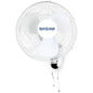 Hurricane Classic Oscillating Wall Mount Fan w/ 3 Quite Speeds, White, 16" - Corded Electric Air Cooling Unit w/ Easy Pull Cord Controls for Home, Grow Tents, Offices, Sheds, Studios, Garages & Dorms - style: Classic
