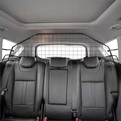 TRAVALL Compatible with Ford Escape (2012-2016) Dog Car Barrier Guard Custom Fit Accessory Heavy Duty Steel Mesh Trunk Divider Safety Travel Premium Luggage Cargo Barrier Backseat Protection