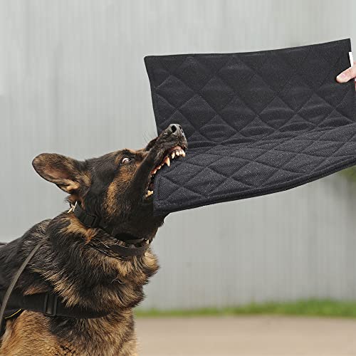 MABOZOO Indestructible Dog Beds - Chew Proof Crate Pad for Aggressive Chewers, Machine Washable Quilted Mat, Durable for Extra Large Dogs, Black Kennel Pad (36x57 in) - color: Black, size: XX-Large (36"x51")