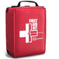 First Aid Kit, Professional Trauma First Aid Kit with Labelled Compartments Molle System for Car, Hiking, Backpacking, Camping, Traveling, and Cycling - size: Medium