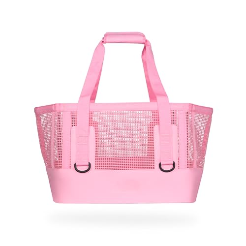 MISSION Boat Gear CASSI Heavy-Duty Outdoor Tote and Waterproof Marine-Grade Mesh Boat Bags - color: Rosé, size: 50 Liter