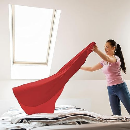 (24 Pack) Bulk Fleece 50x60 Throw Blankets for Wedding Favors, Homeless Women, Men, Homes, Bed, Sofa, Couch, Office, Pet Blankets, Travel | Soft Warm Lightweight Throw Blankets in Bulk (Red) - color: Red