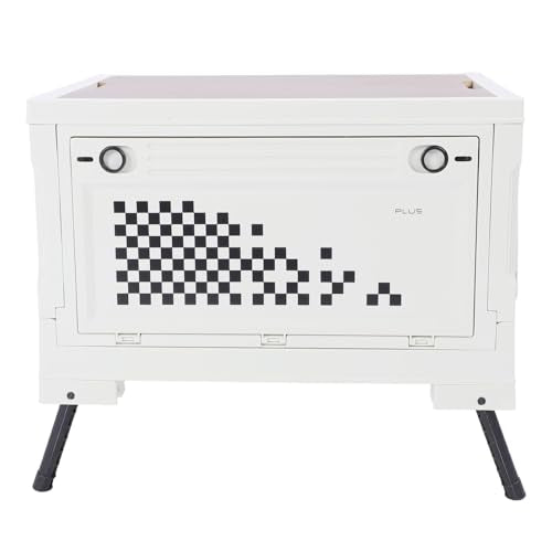 Folding Storage Camping Box Multifunctional 4 Way Opening Outdoor Camping Storage Box Durable Sturdy Foldable Design for Home Travel