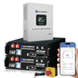 ECO-WORTHY Home Power Station Backup Power,10240Wh LiFePO4 Battery Support Communication、Bluetooth and WiFi,AC 5000W Inverter, 2Hr/5Hr Fast Charge,for Home Backup,Emergency,Solar System Components - size: 10240Wh+5KwOutput