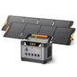 UDPOWER S1200 Solar Generator with 420W Panel, 1190Wh LiFePO4, 1200W (Surge 1800W) UPS, 1.5H Fast Charge, for Home Backup Outdoor RV Emergency - style: Bundle(S1200+2*SP210W)