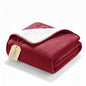 gogobunny Waterproof Bed Blanket, Reversible Sherpa Fleece Throw Blanket for Dog Puppy Cat, Furniture Cover Protects Bed Couch Sofa from Liquid Pee and Pet Fur (Romantic Red, 25x35 inches) - color: Romantic Red, size: 25x35 inches