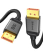 Silkland 80Gbps DisplayPort Cable 2.1 10FT/3M, [16K@60Hz, 8K@240Hz, 4K@540Hz 360Hz 240Hz] DP 2.1 Cable 16K, DP80 HDR DSC Display Port Cord Compatible DP 1.4 FreeSync G-Sync Gaming Monitor 5090 9070XT - size: 10 Feet