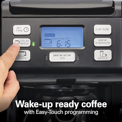 Hamilton Beach FlexBrew Trio 2-Way Coffee Maker, Compatible with K-Cup Pods or Grounds, Combo, Single Serve & Full 12c Pot, Black - Fast Brewing (49902JN) - color: Black, Fast Brewing, New for 2026