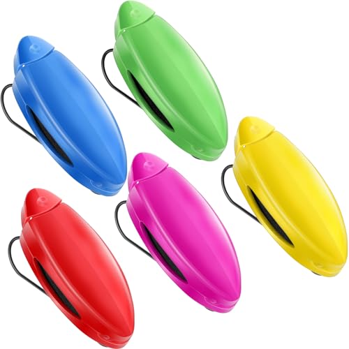 Frienda 5 Pcs Auto Car Vehicle Sun Visor Clip Holder Sunglasses Holder for Eyeglasses Mount Ticket Card Clip for Car Accessories (Bright Color) - color: Bright Color