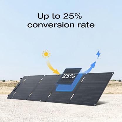 EF ECOFLOW Solar Generator RIVER 3 with 60W Solar Panel, 245Wh Portable Power Station LFP Battery, 300W Up to 600W AC Output, <20 MS UPS, 1Hr Fast Charging Power Station for Outdoor/RVs - style: RIVER 3+60W Solar Panel
