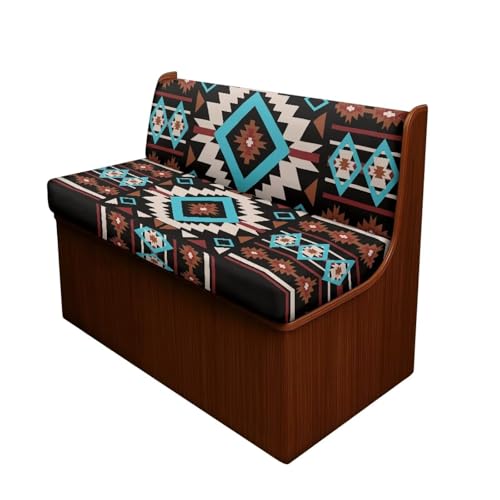RV Dinette Cushion Covers Aztec Navajo Decor RV Couch Covers for Sofa Bed Stretch Camper Cushion Covers Dinette Booth Set Universal Seat Covers Washable Slipcovers - color: Aztec Navajo