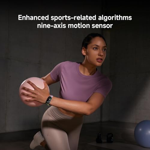 XIAOMI Mi Smart Band 10 (2025) Global Version - 1.72" AMOLED Display | 21 Days Battery Life | Touchscreen, Multi-Sport Tracker, Activity Tracker, Heart Rate Monitor | BT5.4 - (Mystic Rose) - color: Mystic Rose