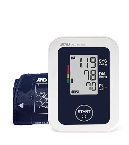 A&D Medical Blood Pressure Monitor for Home Use, UA-651 – Upper Arm Precise BP Machine – Wide Range Cuff (8.6-16.5” / 22-42cm), Adults, 4 AA Batteries - style: Monitor with Wide Range Cuff + AC port