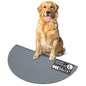Should We Go? Waterproof Silicone Dog Food Mat – Large Size Non-Slip Pet Bowl Mat, Raised Edge Design, Easy-to-Clean Pet Food Placemat for Dog & Cat Bowls, 28" Across x 14" Deep - Charcoal - color: Charcoal, size: Large