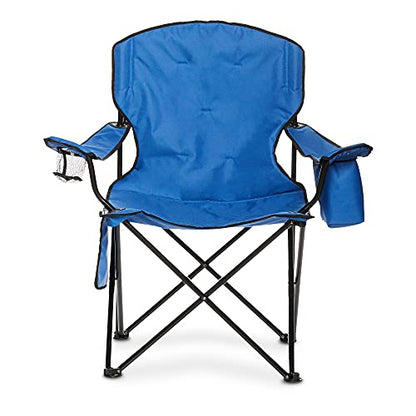 Amazon Basics Camping Chair - style: X Large, Padded, Blue