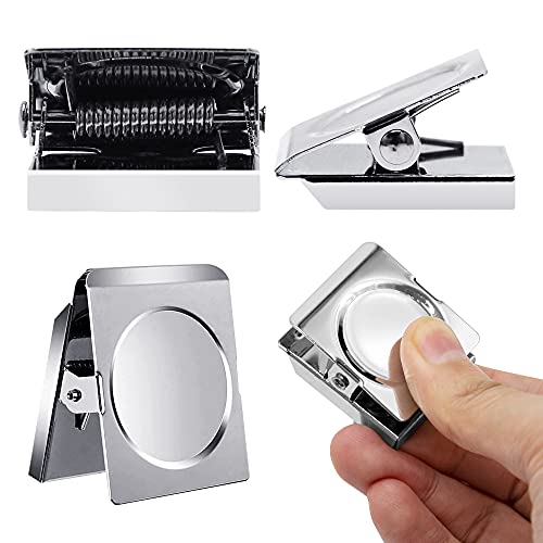 Magnetic Clips 1.5 inch, 12 Pack Heavy Duty Magnet Metal Clips for Hanging, Strong Magnet Clip for Whiteboard, Fridge, Classroom, Refrigerator - size: 1.5"- 12 Pieces