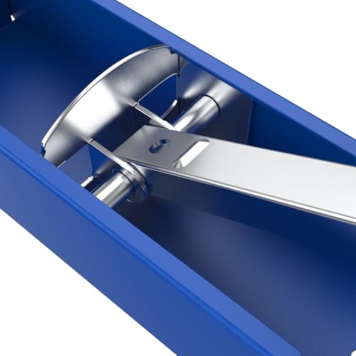 Can Crusher Wall-Mounted, Can Compactor Heavy Duty for 8/12/160Z, Can Crusher for Recycling Aluminum Soda, Beer Cans and Bottles SD-YGQ-blue - color: blue