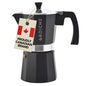 GROSCHE Milano Stovetop Espresso Maker Moka Pot 9 espresso Cup, 15.2 oz, Black. Cuban Coffee Maker Stove top coffee maker Moka Italian espresso greca coffee maker brewer percolator - color: Black, size: 9 espresso cups