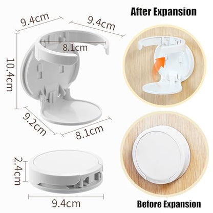 Collapsible Water Cup Holder,Wall Mounted Water Glass Beer Bottle Beverage Soda Coffee Mug Holder Cup,Design for Home Office,Universal Multi Size Cup and Mug Holder,1Pieces.