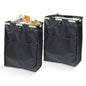Car Trash Can, Car Trash Bag Hanging, 3.5 Gallons Ultra Large Capacity Organizer and Storage with Adjustable Straps, Leakproof Lining (Pack of 2) - size: Pack of 2