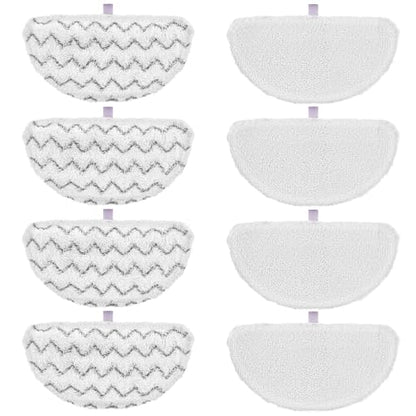 iSingo 1940 for Bissell Steam Mop Pads for Bissell PowerFresh Steam Mop 1806 1544 1440 2075A 2685A 1940W,19404 Series, Replacement Part #5938#203-2633, 8 Pack - size: 8 Pack