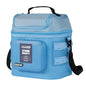 Coleman Pro 24-Can Premium Soft Cooler Lunchbox, Fully Insulated Lid & Body Stays Cold up to 35 Hours, Great for Camping, Tailgating, Parties, Sports, Concerts, Lunches & More - color: Blue Sky, style: 24-Can