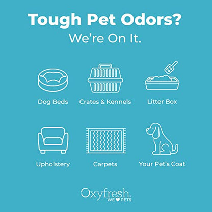 Oxyfresh Extra Strength Dog and Cat Odor Eliminator for Home Spray - Finally Say Goodbye to Stinky Odors - Gently Neutralizes at the Source - Works on Contact - Upholstery & Auto - Safe