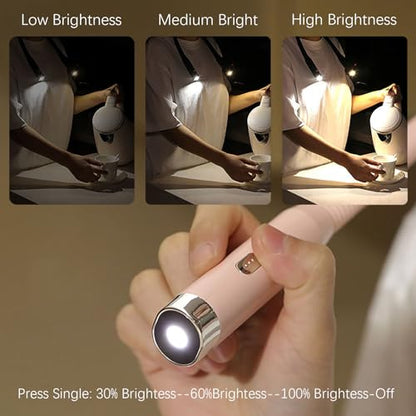 LED Neck Reading Light, 3-Color & 3-Brightness Adjustable Bendable Neck Light, USB Rechargeable Book Light for Reading in Bed, Knitting, Crochet, Camping, Working, Book Lovers Gifts (Black) - color: Black
