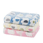 Dono 1 Pack 3 Dog Blankets, Soft Fluffy Fleece Pet Blanket Warm Sleep Mat Paw Print Design Puppy Kitten Throw Blankets Doggy Blanket for Dogs - color: Pink/Blue/Yellow, size: Small(23*16")