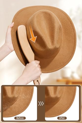Clothes Brush with 100% Horsehair Bristle for Cleaning, Lint Brush for Hat, Cashmere, Wool, Suede, Velvet,Suits,Shoes,Furniture, Cleaning Kit Removes Dust,Pet Hair, Wood Handle with Storage Bag,2 Pack - size: 2 Pack