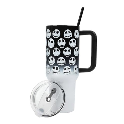 Bioworld Nightmare Before Christmas Jack Skellington 40 Oz Stainless Steel Tumbler - color: Jack Skellington