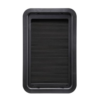 Lippert Thin Shade EcoCell Complete RV Window Kit for Entry Doors with Frame, Tinted Glass, Horizontal Blind, Sun-Blocking Protection, Easy Sliding Operation, Quick Installation - 2025009148