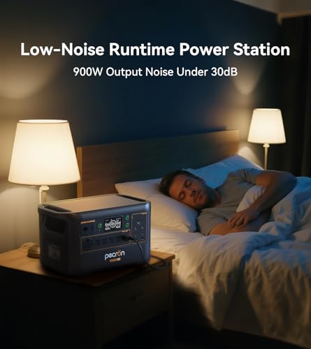 PECRON Portable Power Station F3000LFP, 3072Wh Solar Generator, 3600W LiFePO4 Battery Home Backup, Fast Charging Power Station Expand Capacity to 10752Wh, Solar Generators for Home Use, Camping, RV - style: F3000LFP