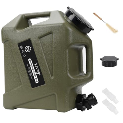 3.2 Gallon Portable Water Storage Container with Spigot, BPA Free Large Emergency Water Storage for Vehicle, Car, Outdoor Hiking, Picnic
