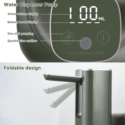 5 Gallon Water Jug, Bpa Free Portable Large Water Jug, Emergency Water Storage Containers for Outdoor Hiking Camping