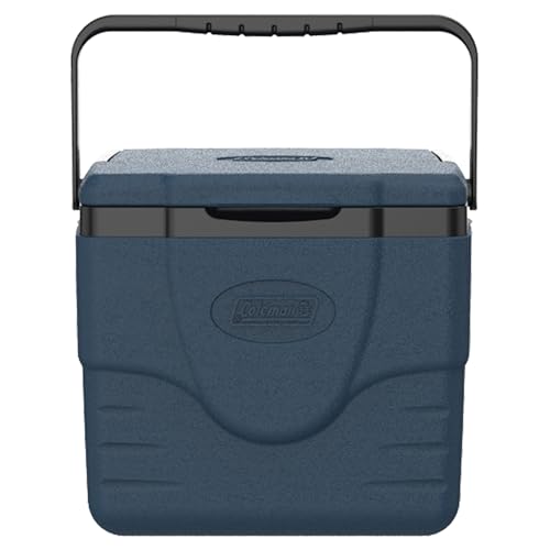 Coleman Chiller 9/16/30/48/60qt Cooler with Ice Retention, Leak Resistant, Great for Camping, Concerts, Sports, and More - color: Sapphire, size: 9qt